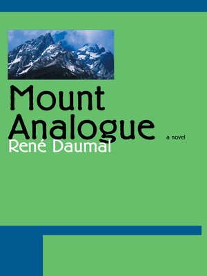cover image of Mount Analogue